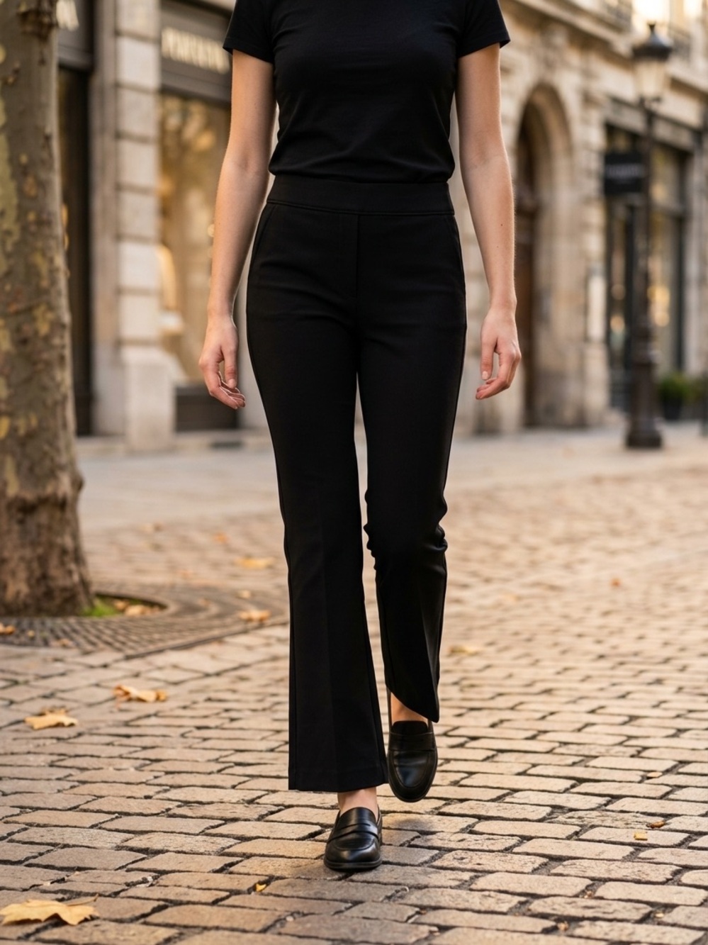 SPANX Black Bootcut Ponte Pants